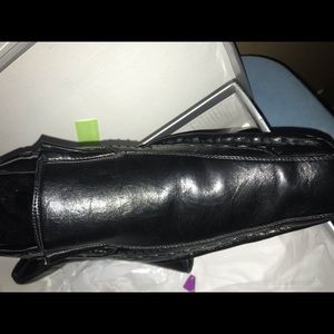 Black square toe dress show